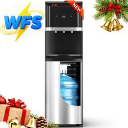 Bottom Loading 304 Stainless Steel Water Cooler Dispenser for 5 Gallon Bottles