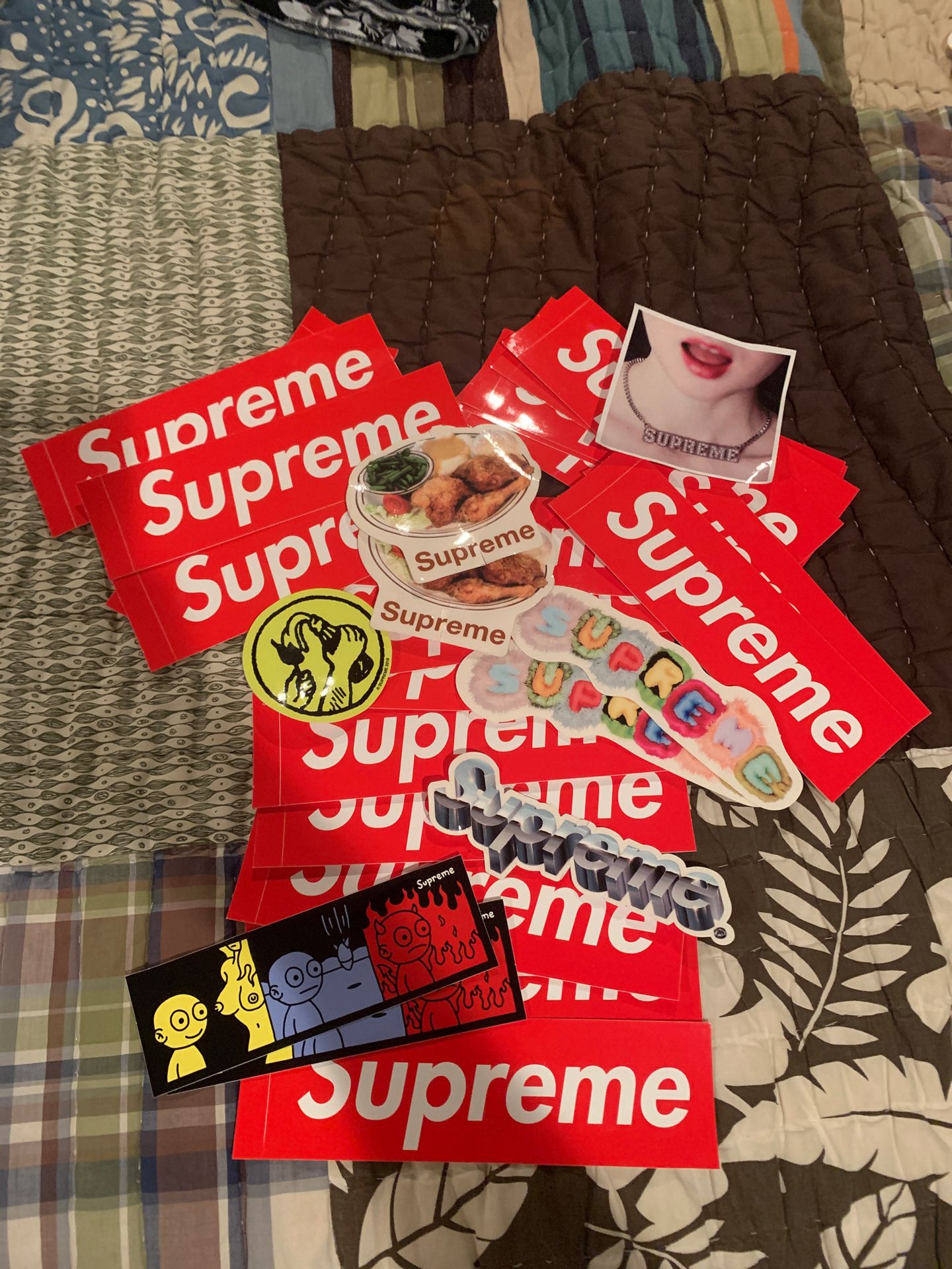 Supreme Stickers