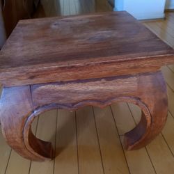 Mini Antique Wood Table