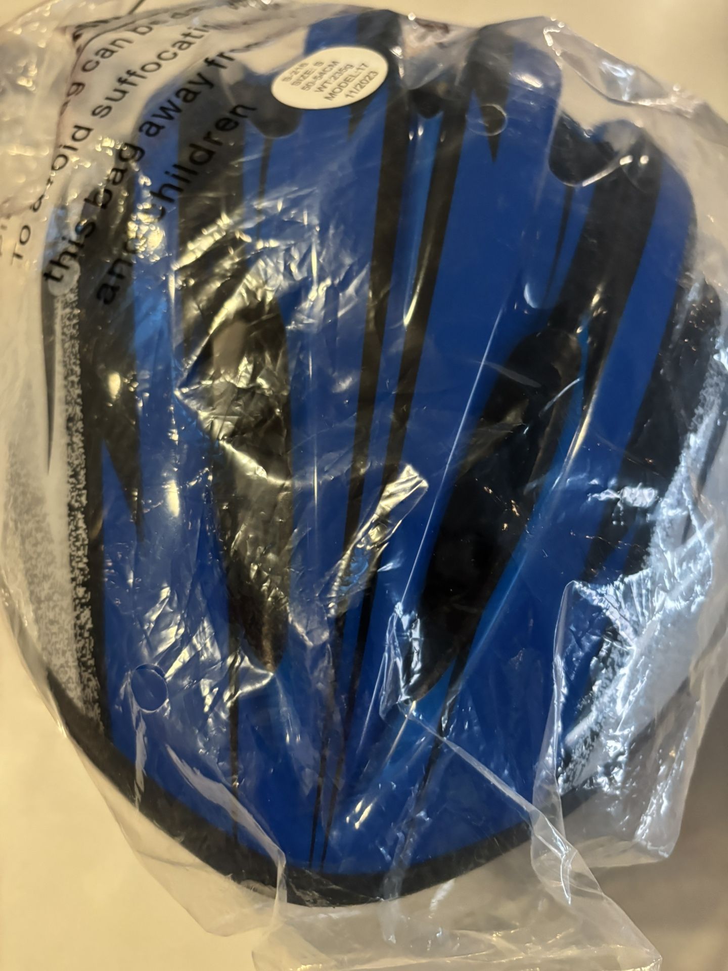Blue Bike Kid’s Helmet - Brand New