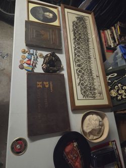 WWI WWII KOREAN WAR U.S. MILITARY ITEMS FROM ESTATE