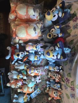 Mix bluey plush