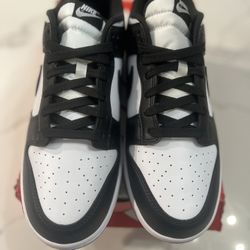 Size 12m Nike Dunk Low Retro Pandas New In Box