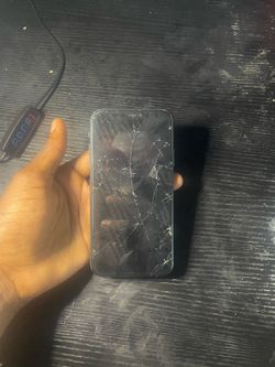 Cracked iphone 11