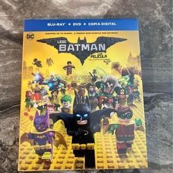 New sealed lego batman la I peculia Spanish version blu ray dvd combo