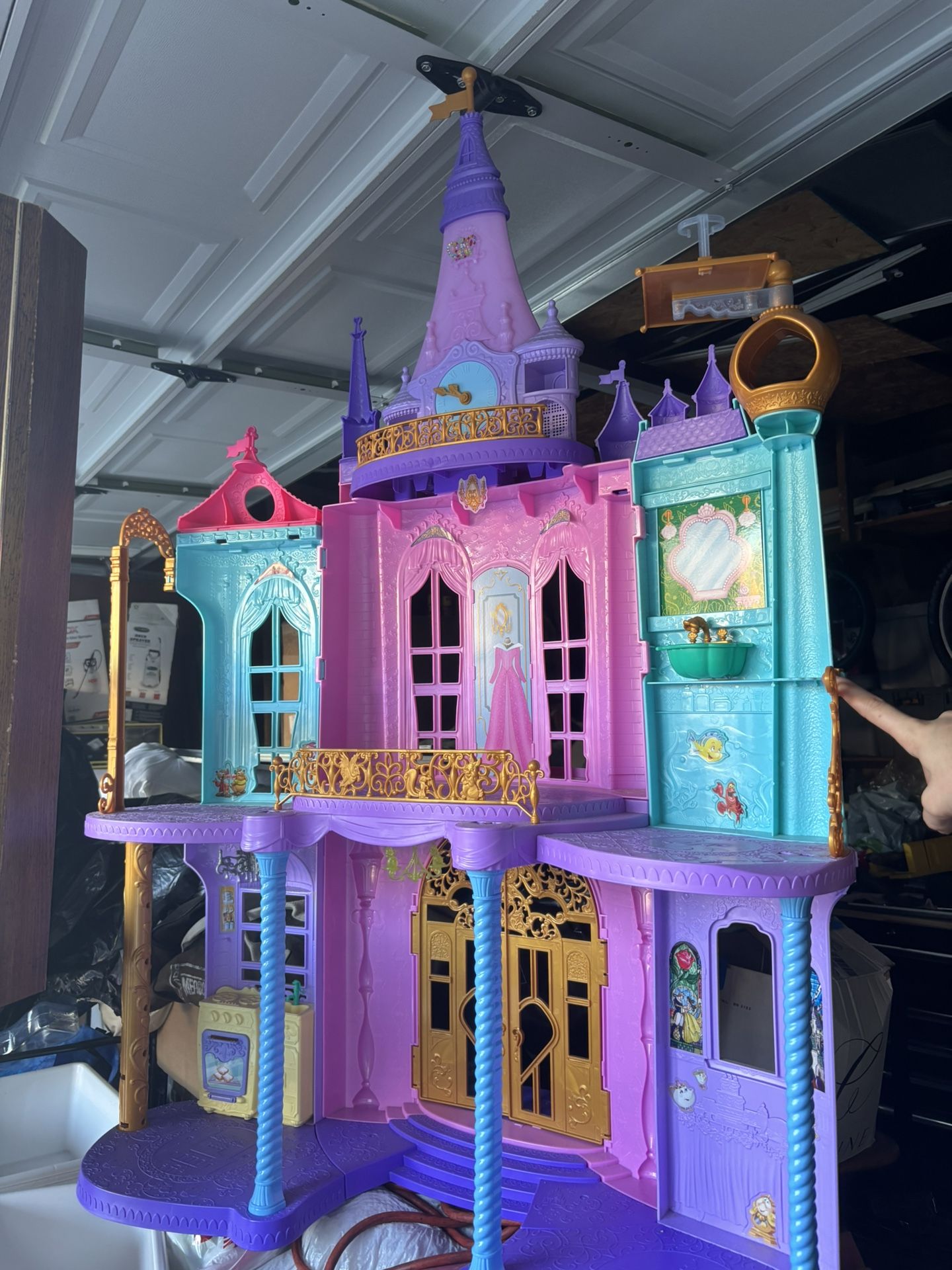 princess castle doll house
