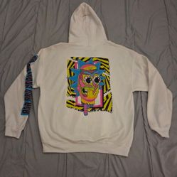 Unisex Adult Swim Rick and Morty Hoodie Size Large