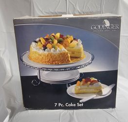 Godinger 7 pc. cake set