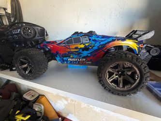 Traxxas rustler 4x4 Vxl upgraded