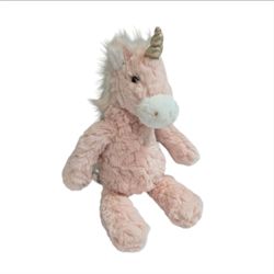 Mary Meyer Cute Pink Unicorn Plush 12" Stuffed Animal Lovey Horse Pony Kawaii