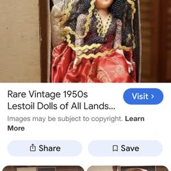 vintage madame alexander doll