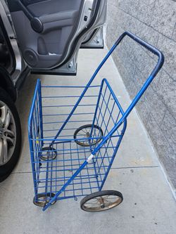 Deluxe Utility shopping cart