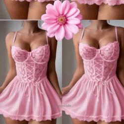 Babydoll with stockings