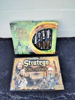 Games THE LORD OF THE RINGS CHEST AND STRATEGO GAMES