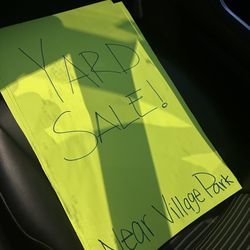 Yard Sale