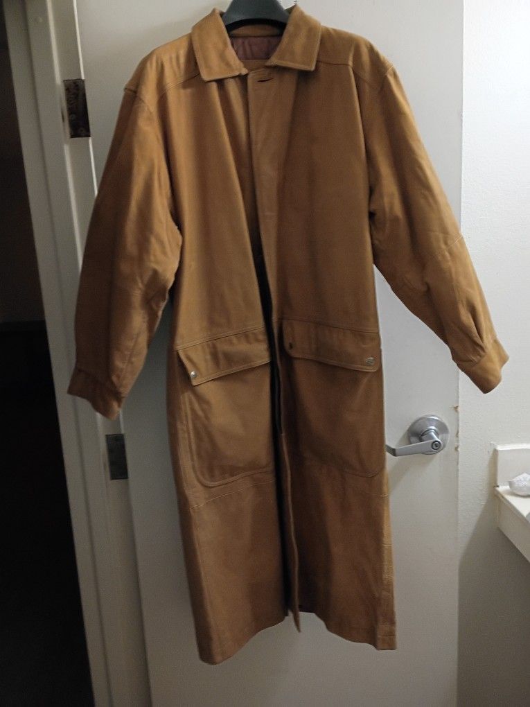 Men's Timberland Suede Overcoat.  