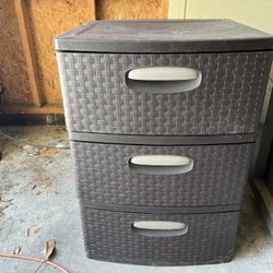 Indoor Outdoor 3 Drawer Cabinet 