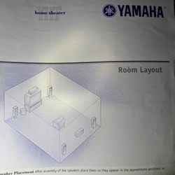 Yamaha Surround System And Harman Kardon Amplifier 