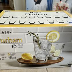 Costco glass cup set,12 pcs