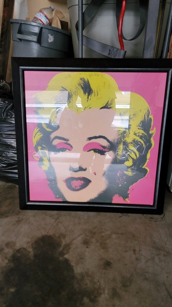 Marilyn Monroe-Beautiful Vintage Screenprint
... more