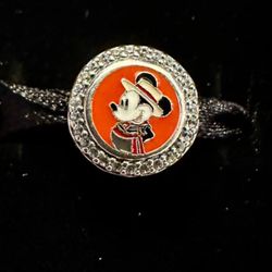 Disney Parks Pandora EPCOT Italy World Showcase Mickey Mouse Button Charm Park Exclusive 