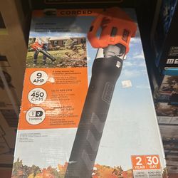 Black and decker electric blower only asking $70 (financing available)