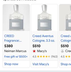 Creed Aventus Cologne