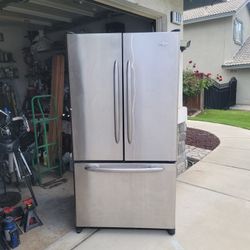 French Doors Refrigerator/Freezer For Sale