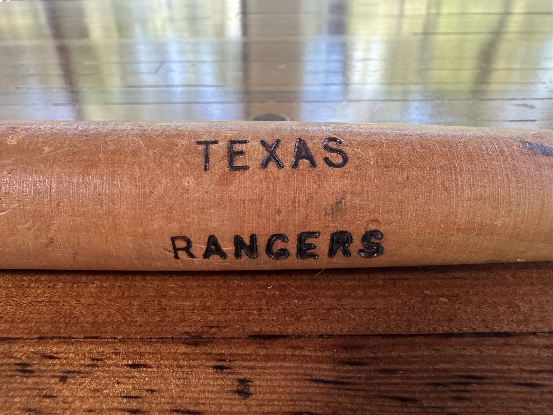 1970’s Texas Rangers Souvenir Wooden Mini Souvenir 18 inch Bat