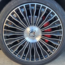 20"new Staggerd MERCEDES Benz S550 Wheels And New Tires