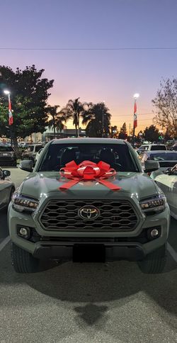 Trade: Tacoma Hood Swap (Lunar Rock)