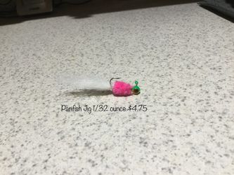 Custom pan fish jigs