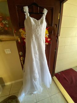 Wedding Dress Size 12  Christian michelle