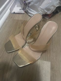 Gold heels