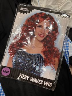 Red wig