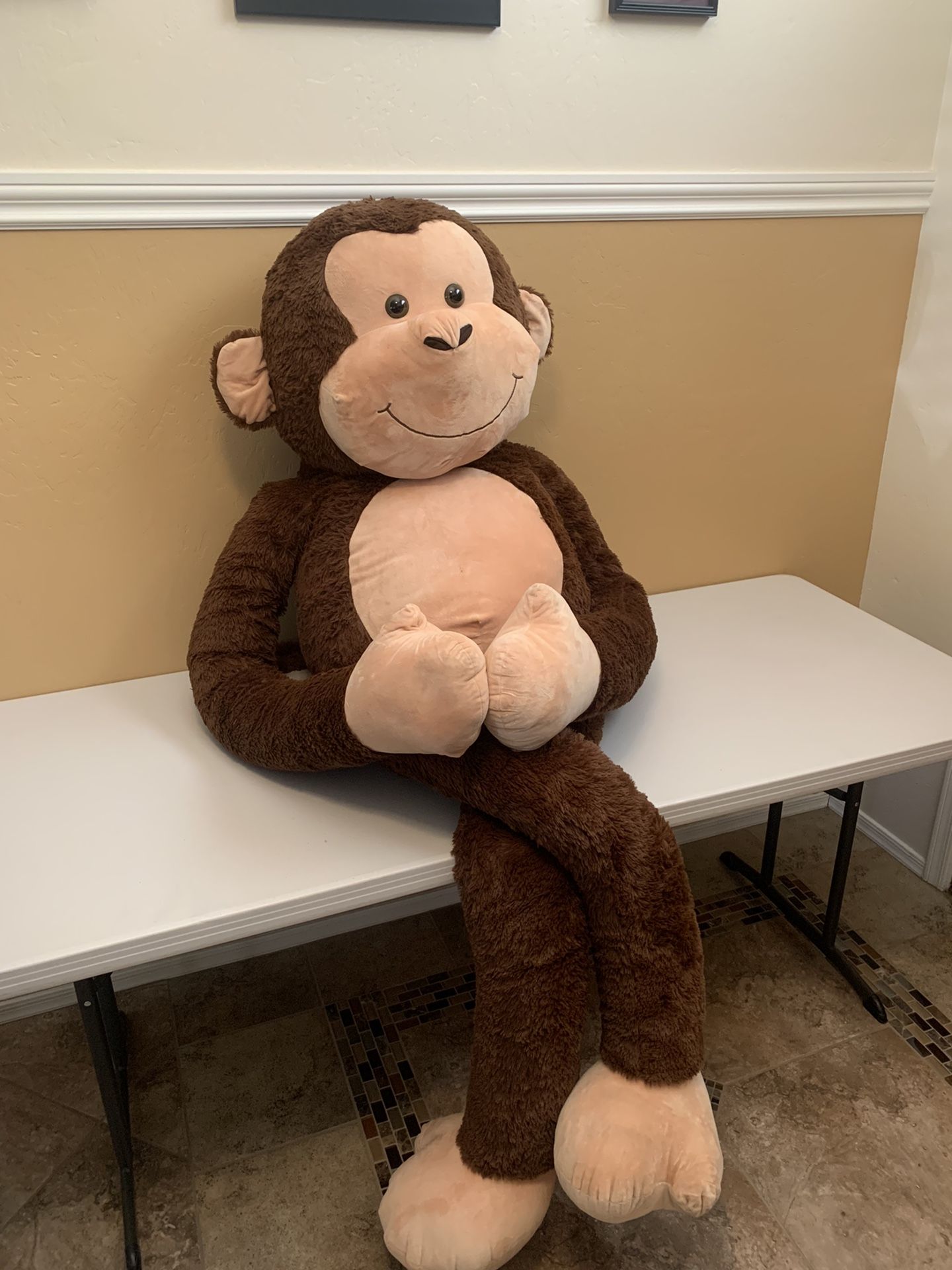 Xtra Large Stuff Monkey