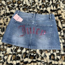 Juicy Couture Bling Mini Skirt 