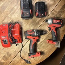 Milwaukee Drill And Impact 