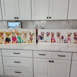 DOG CANVASES $20