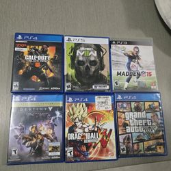 PS3, PS4, PS5 Game Lot