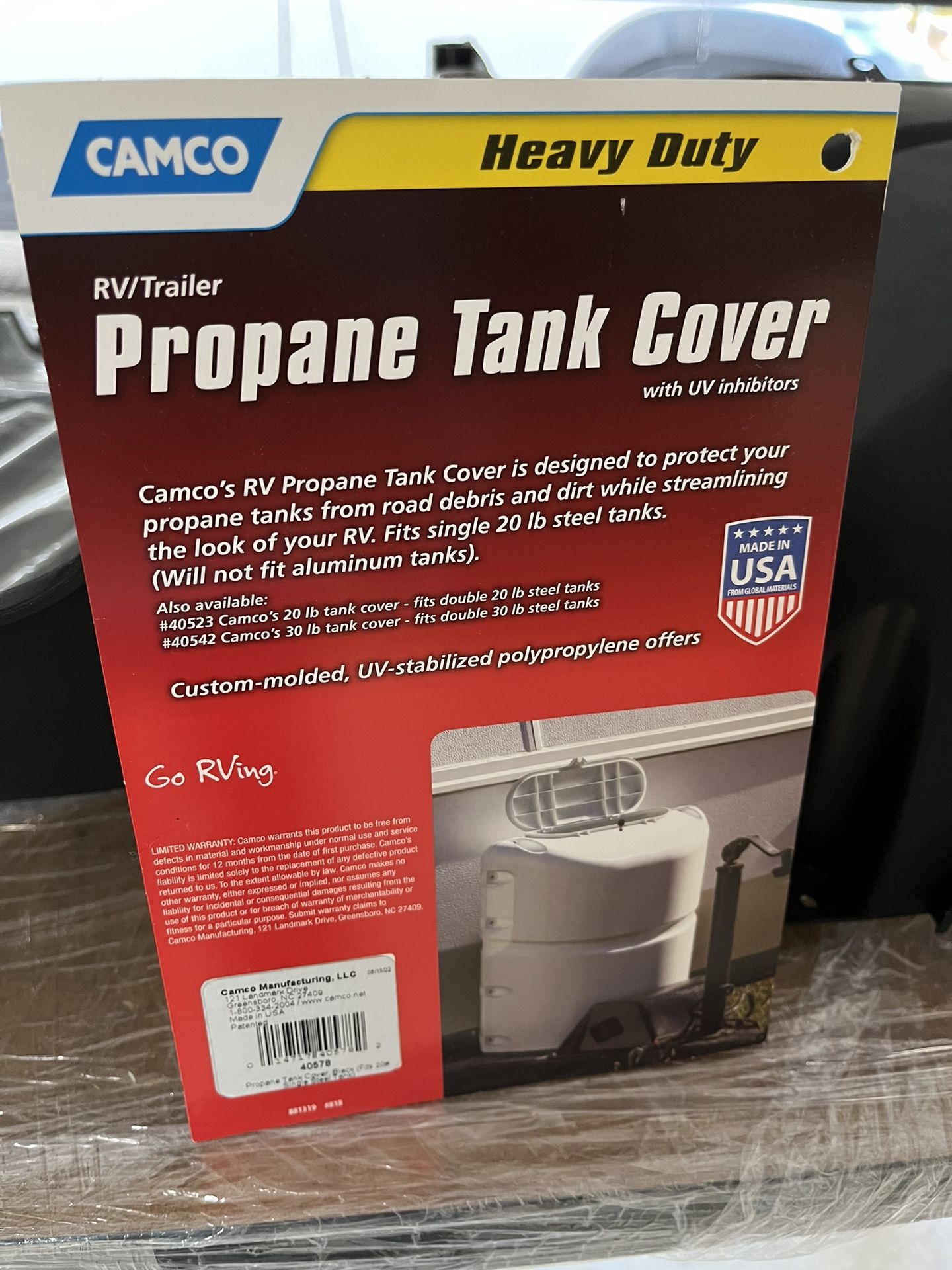 Single 20lb Propane holder Camco for Sale in Brea, CA - OfferUp
