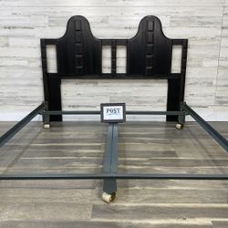Black Queen Sz Bed Frame 