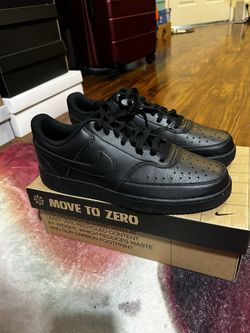 nike court vision lo NN black/Black-Black Size 11Mens