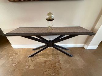 Solid, full length entry way table - N. Summerlin, Las Vegas