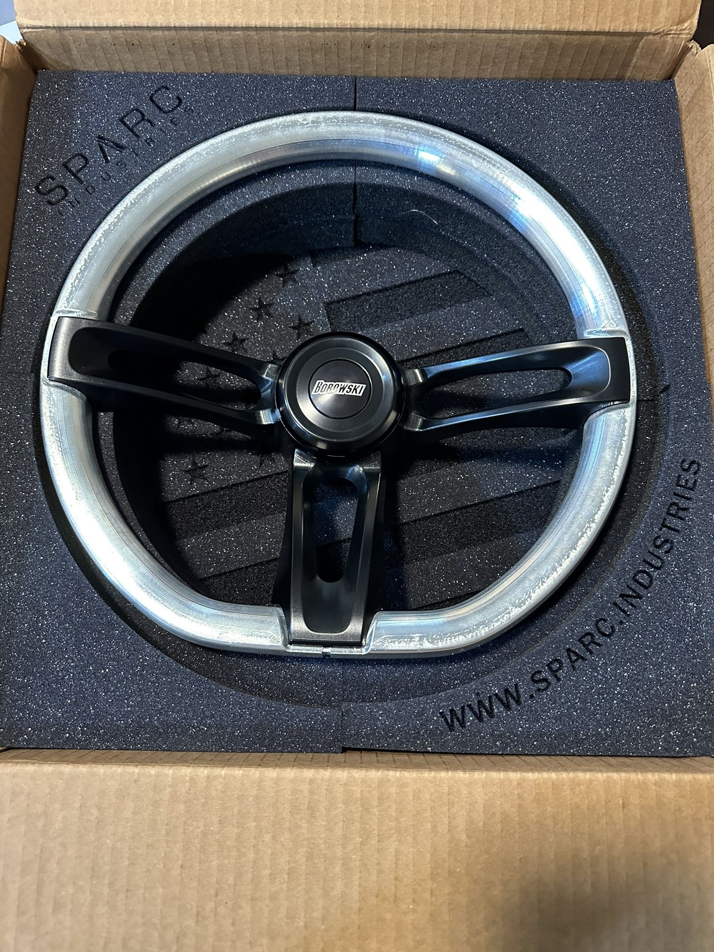 Sparc Industries “Triple Crown” Steering Wheel