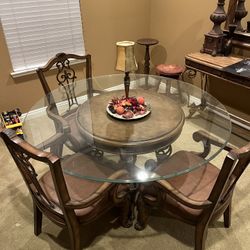 Glass Table Set