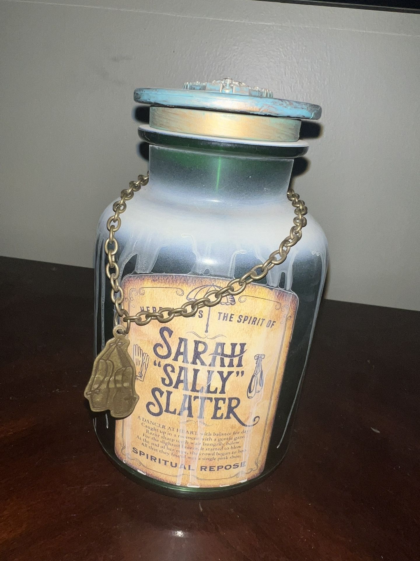 Sarah Sally Slater Jar Ghost