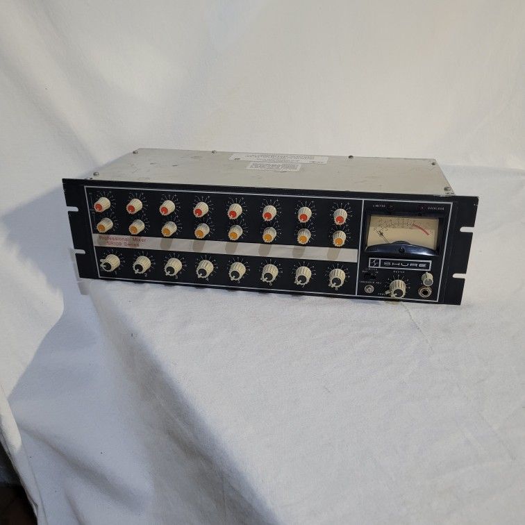Vintage SHURE SR109 MIXER