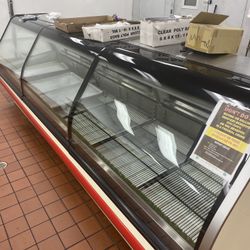  Hussmann refrigerated curved glass service Cooler 