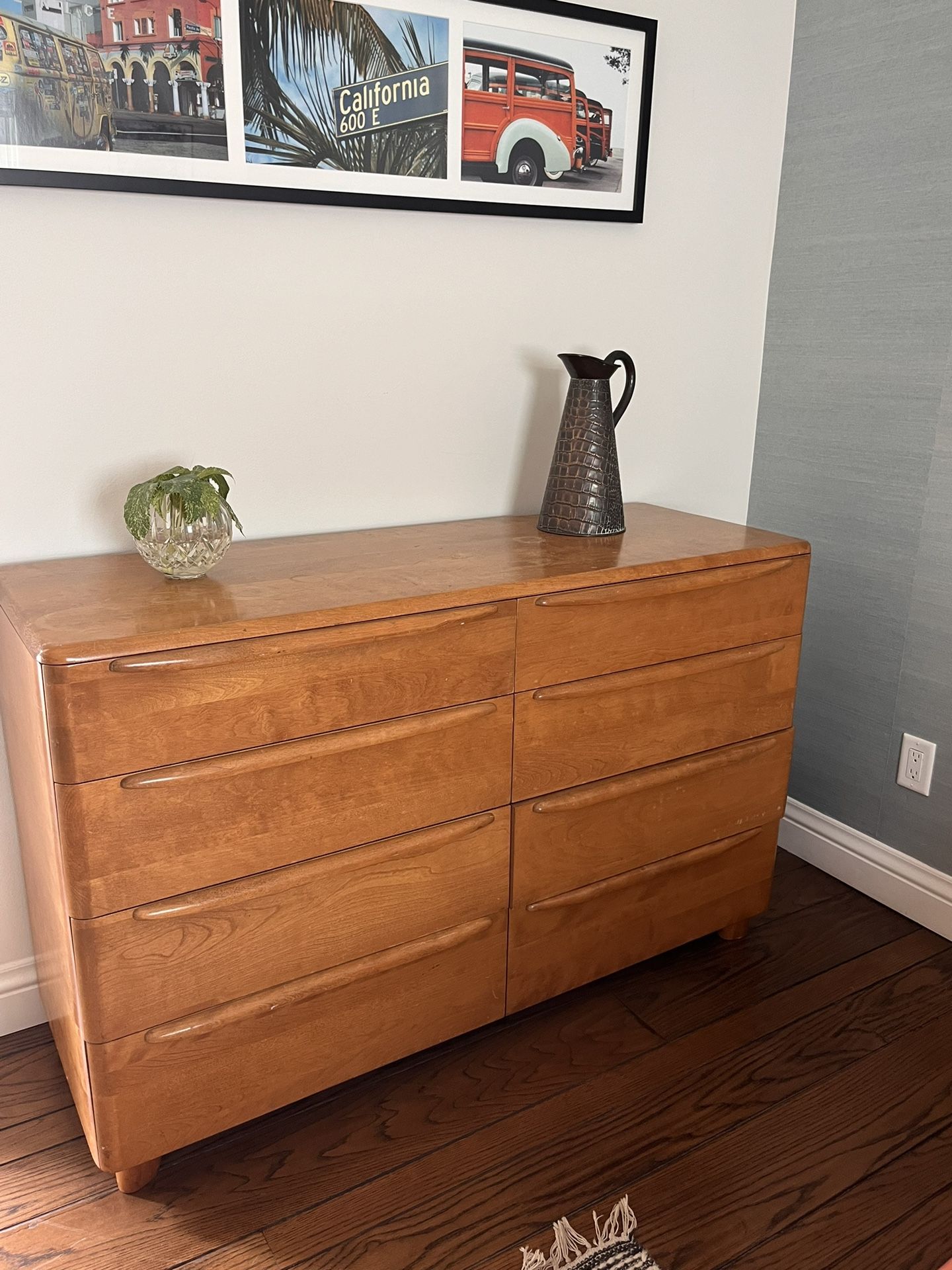 Heywood Wakefield Dresser And Nightstand 